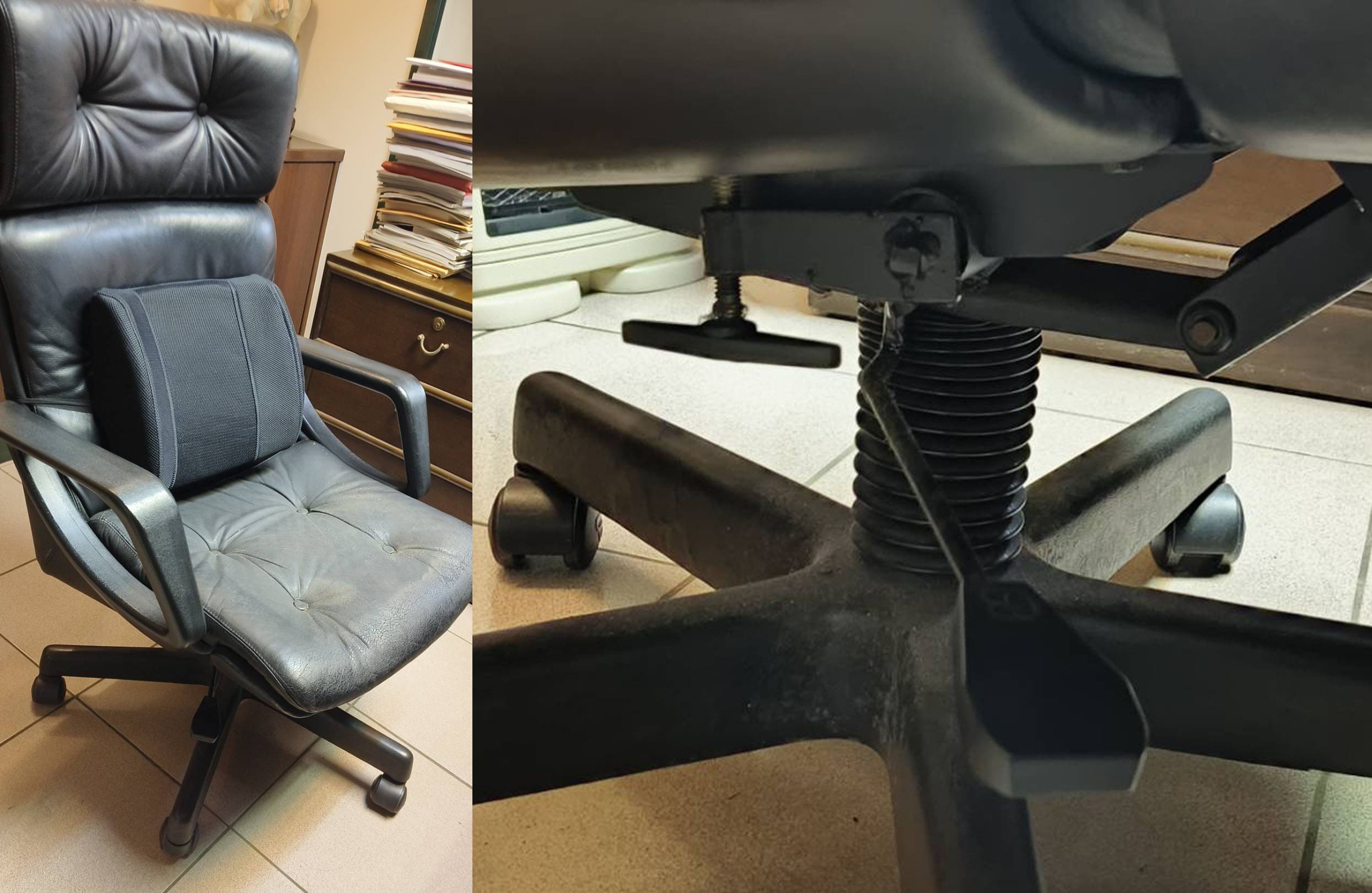 客戶的氣壓棒無法更換