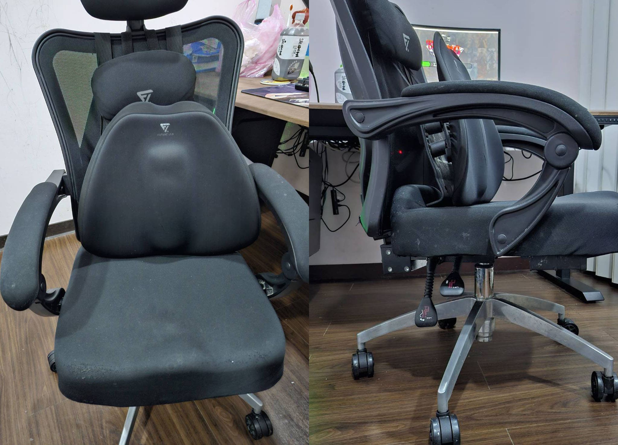 未來實驗室人體工學椅維修，到府更換氣壓棒