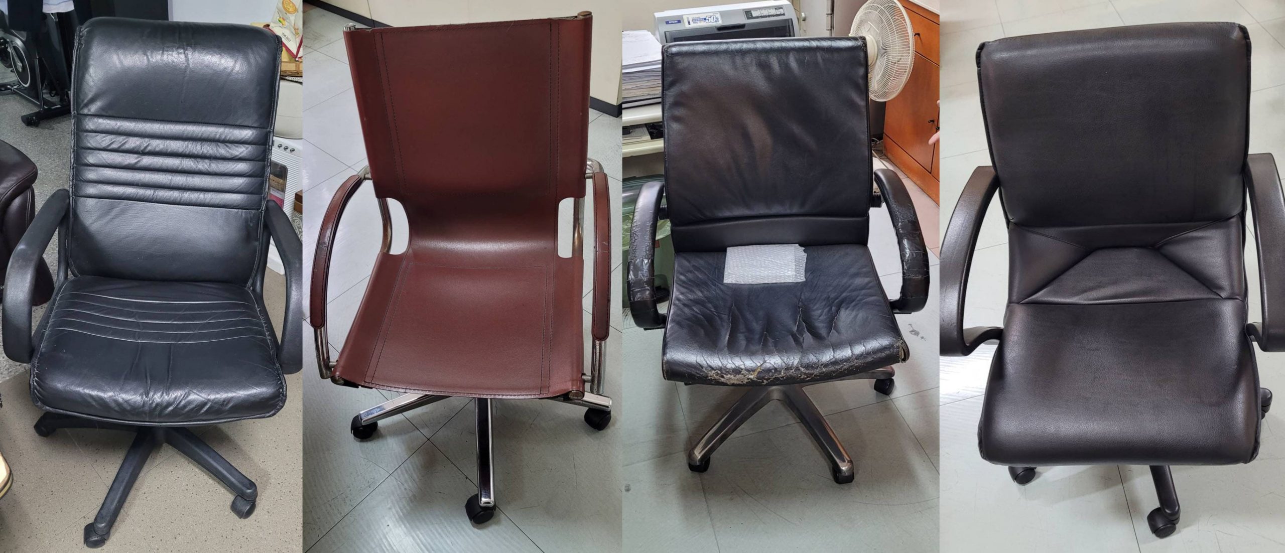 12張壞掉的辦公椅也不怕，LINE上預約師傅一次搞定！