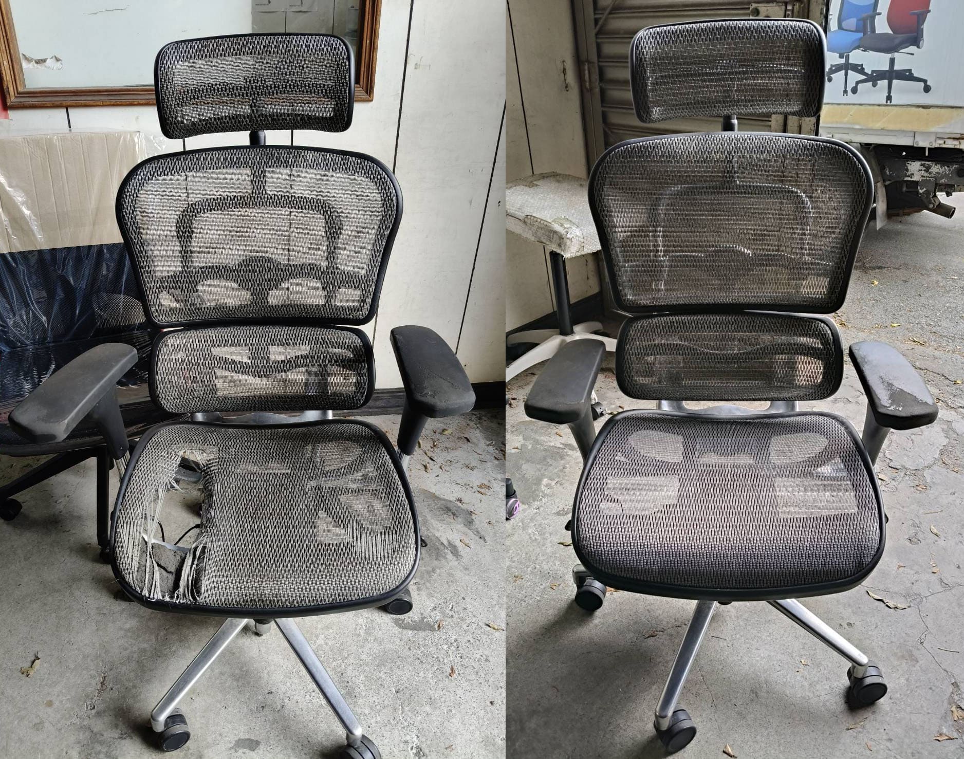 人體工學椅座墊破損？ 更換全新全網坐墊