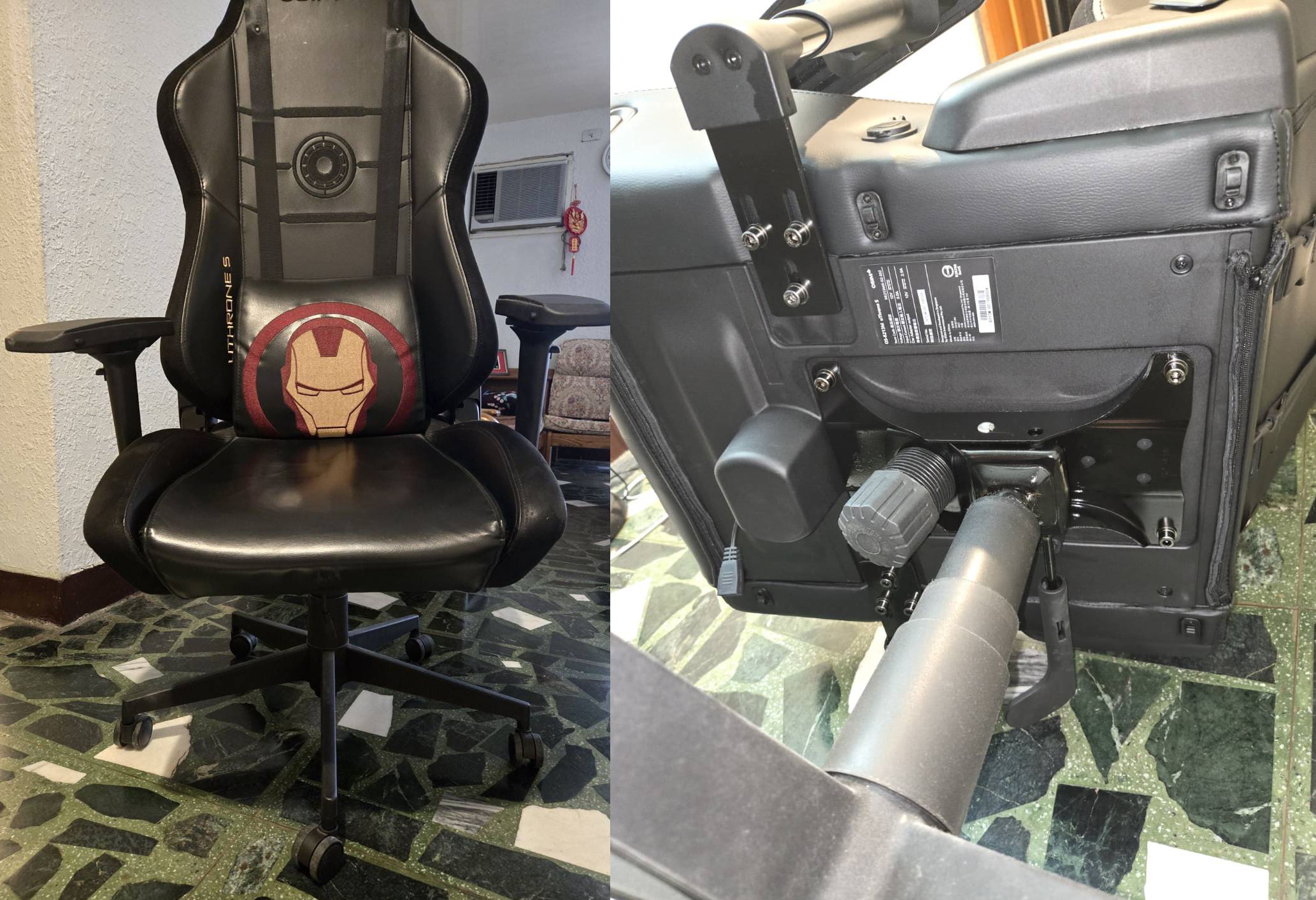 OSIM 電競椅傾斜，造成使用者乘坐不舒適