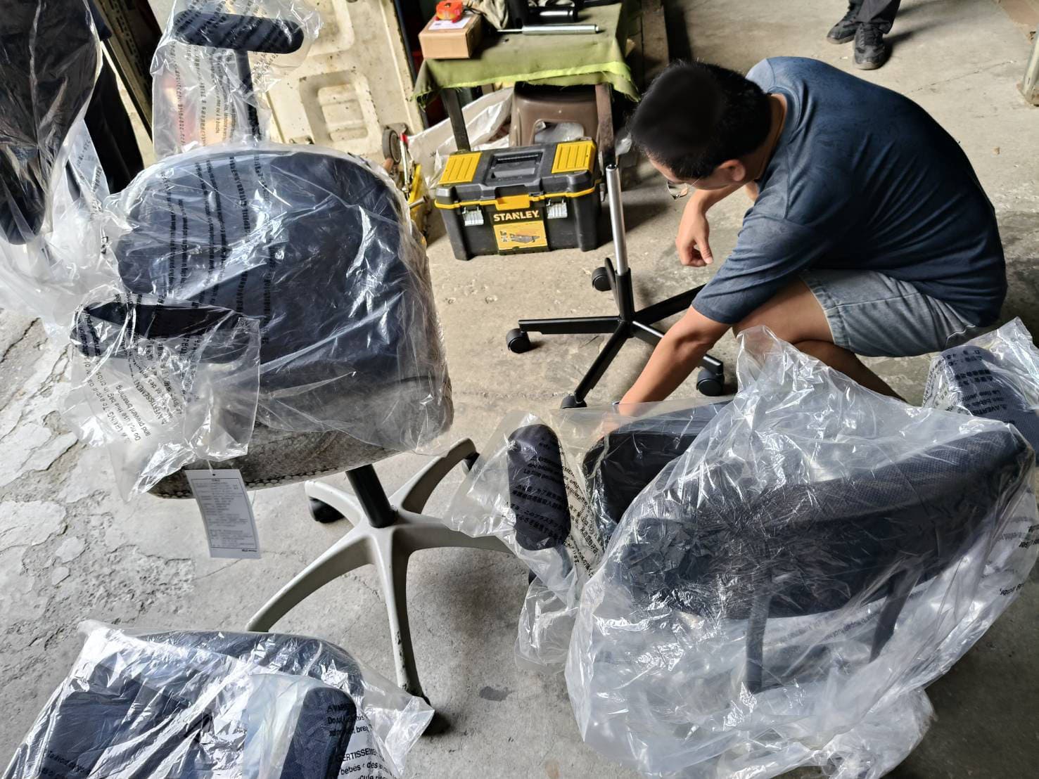 MUJI 工作椅太矮