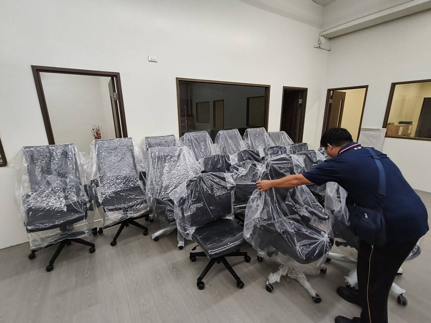 食品公司購入人體工學辦公椅