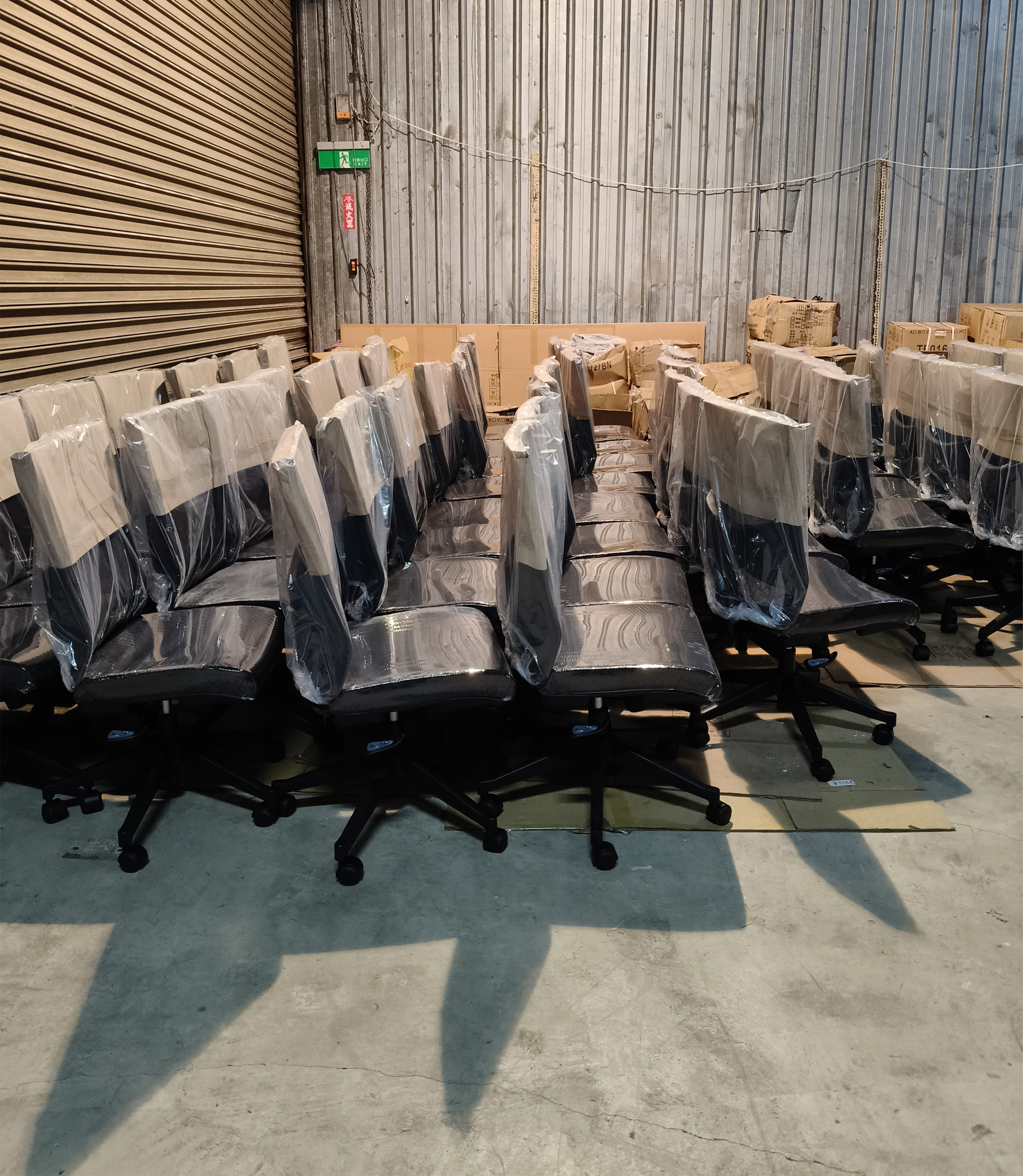 高級辦公椅 9012G出貨紀錄